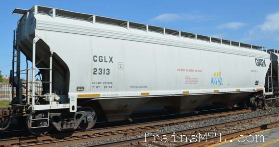 Car/wagon CGLX2313 right side / coté droit